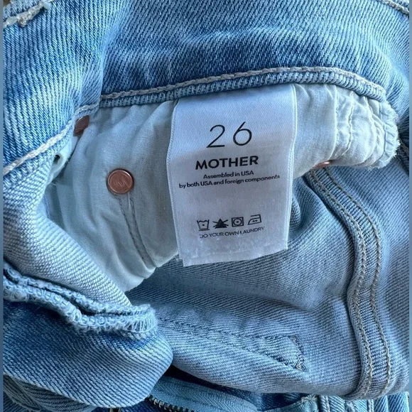 NWT- MOTHER THE INSIDER SNEAK in LOST ART sz-26 - Picture 4 of 15